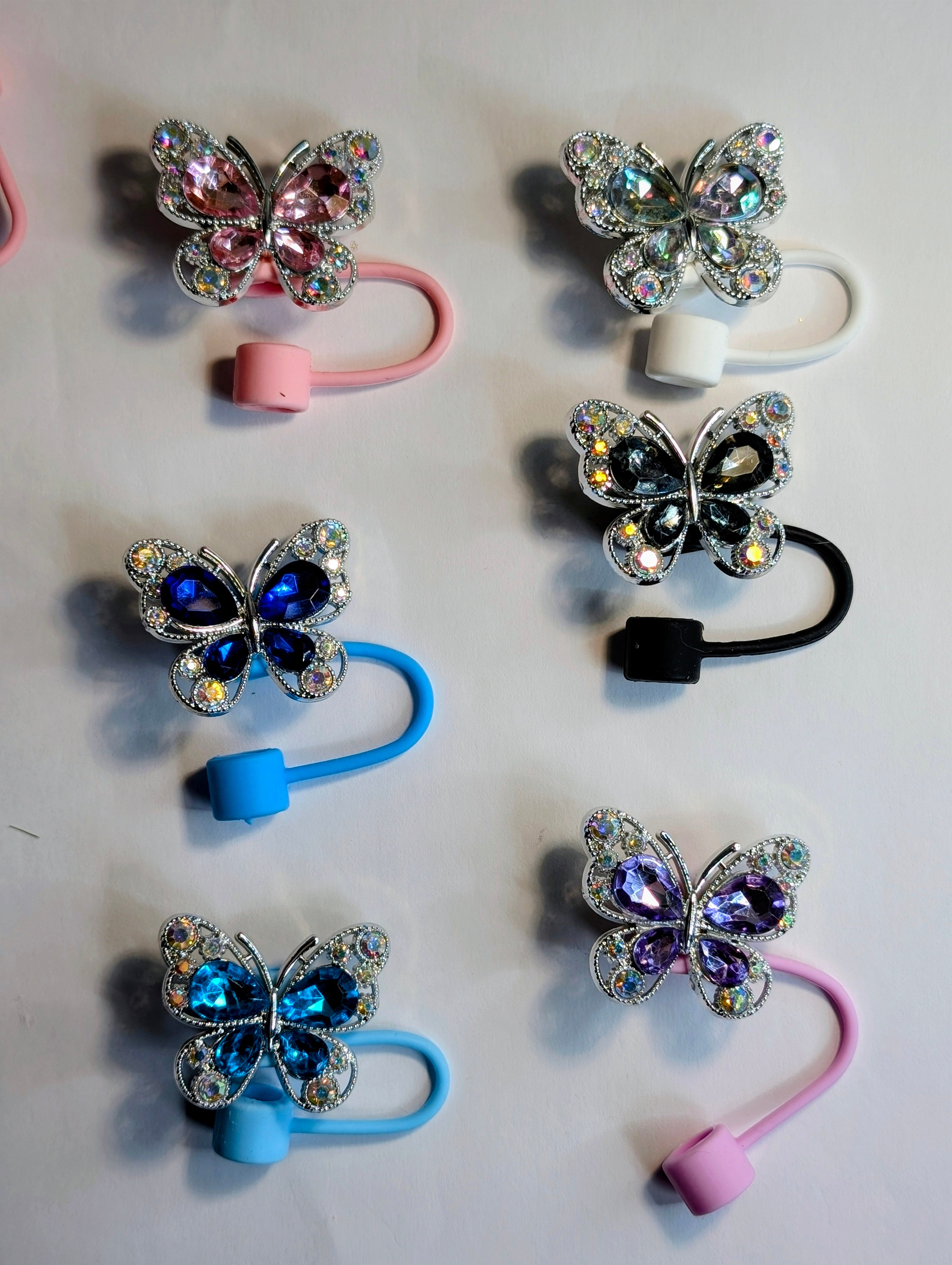 Butterfly Straw topper
