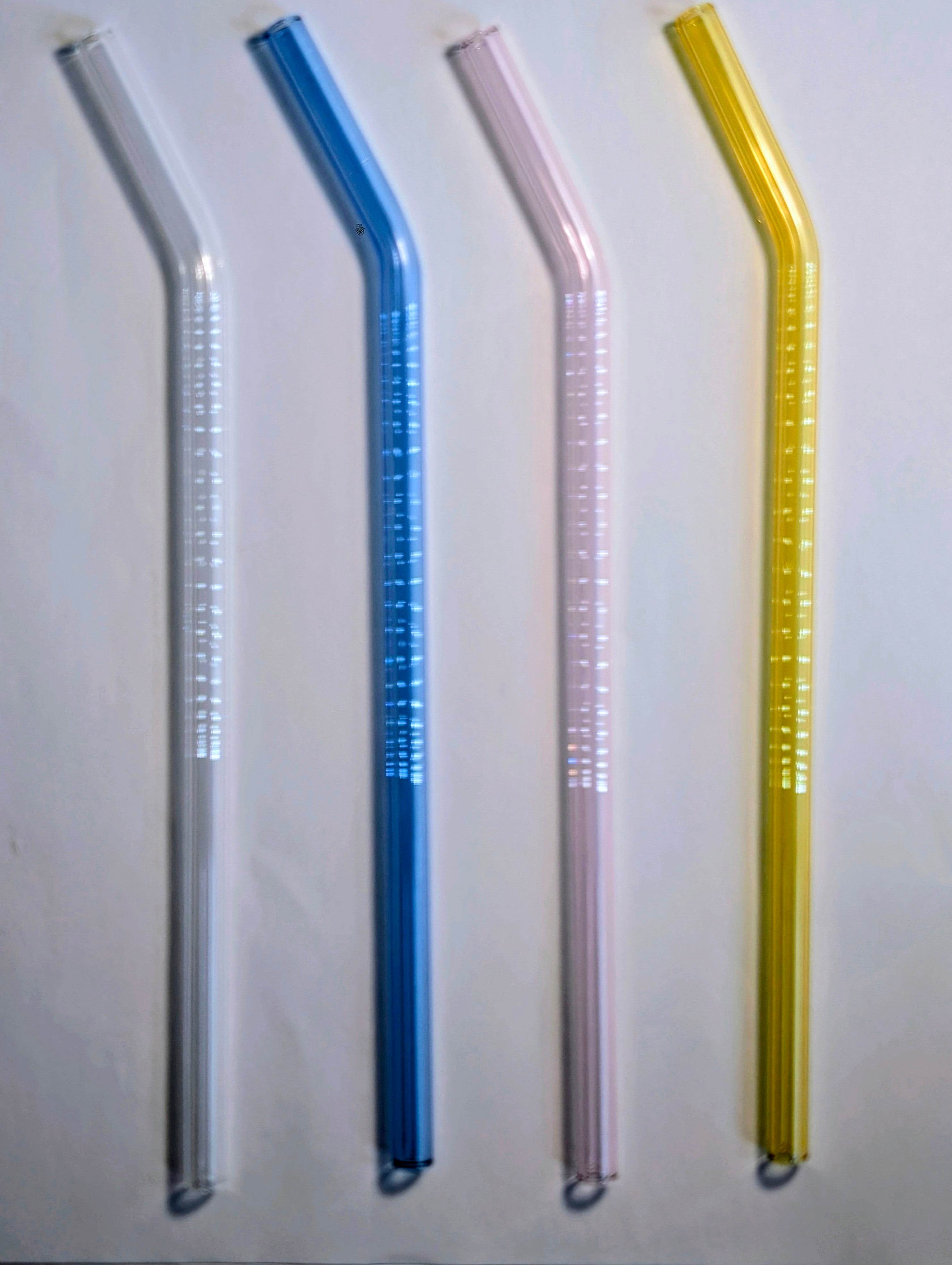 Glass straws
