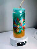 20 oz Acrylic Green slushy style Autism! Cup