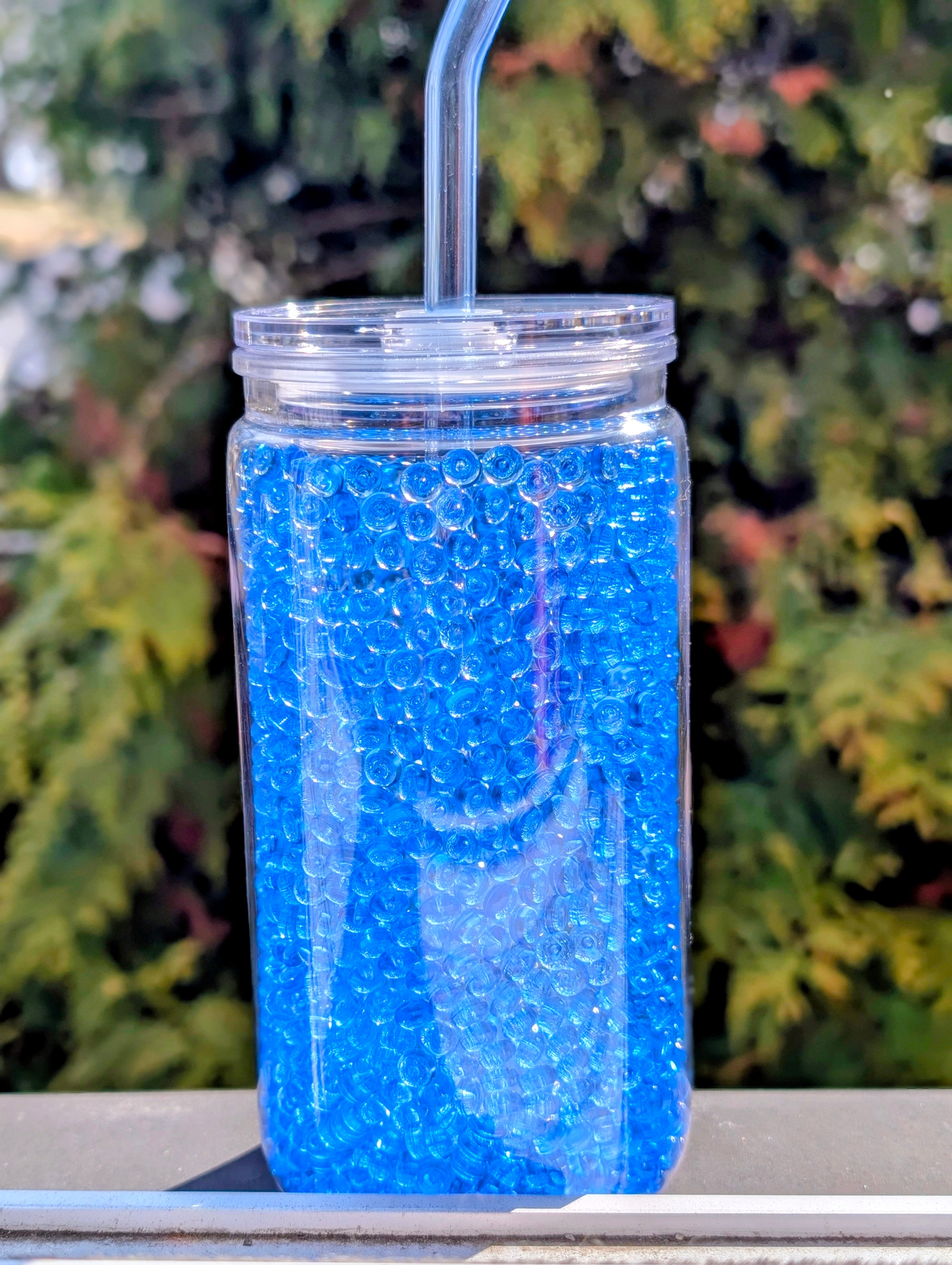 16 oz Moonstone Blue