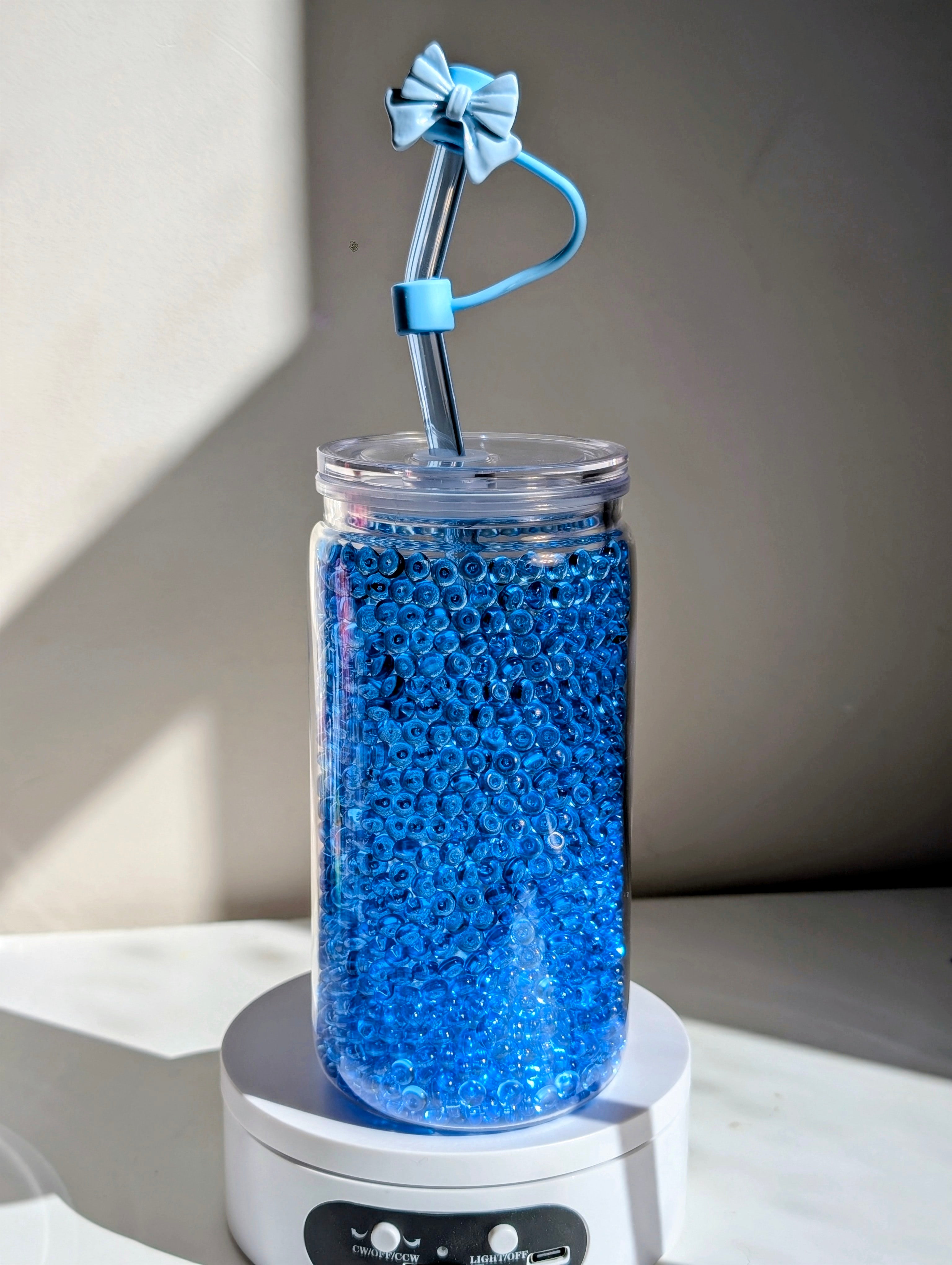 16 oz Moonstone Blue