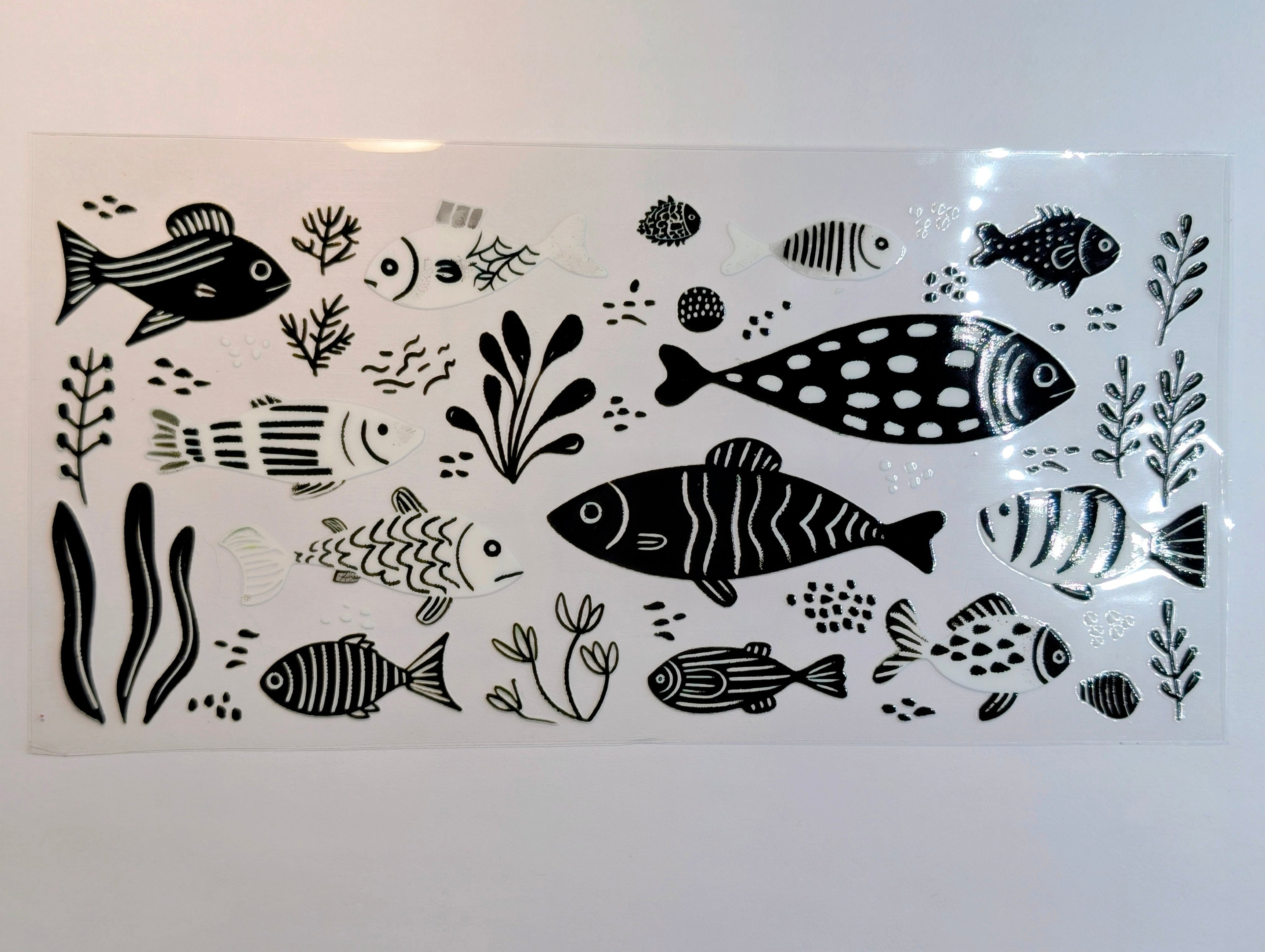 Fish black & white #2