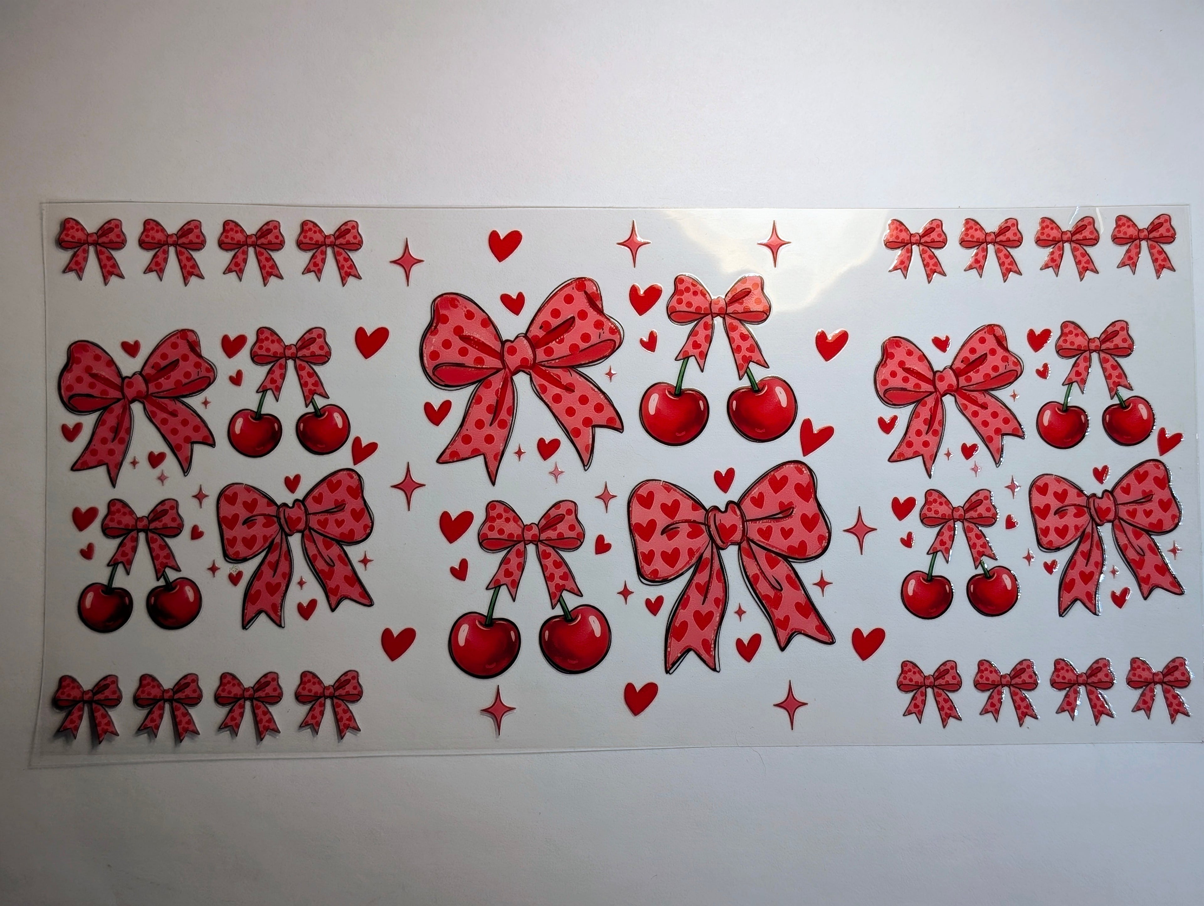 Bows cherry red#3