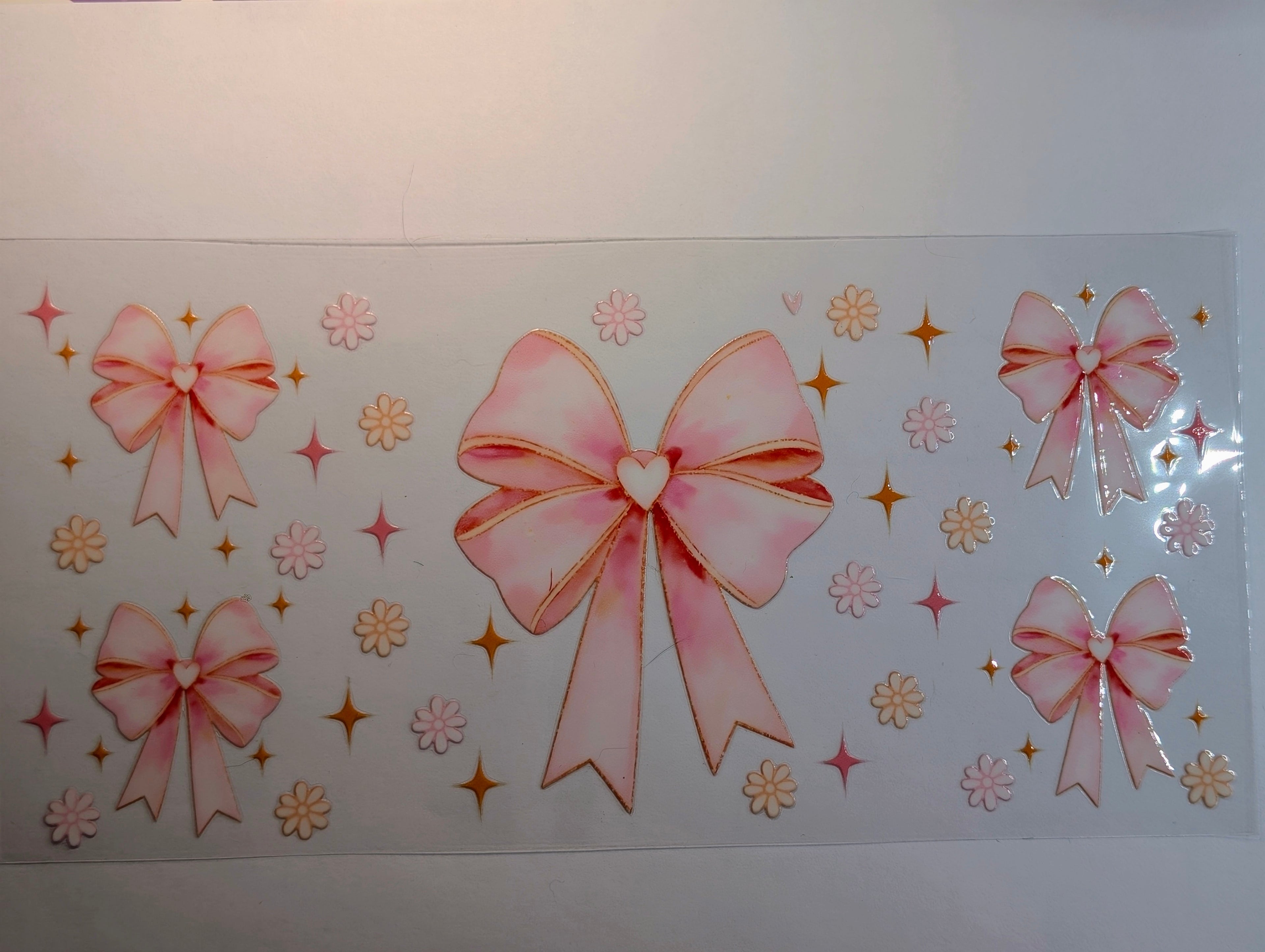 Bows Pink#7