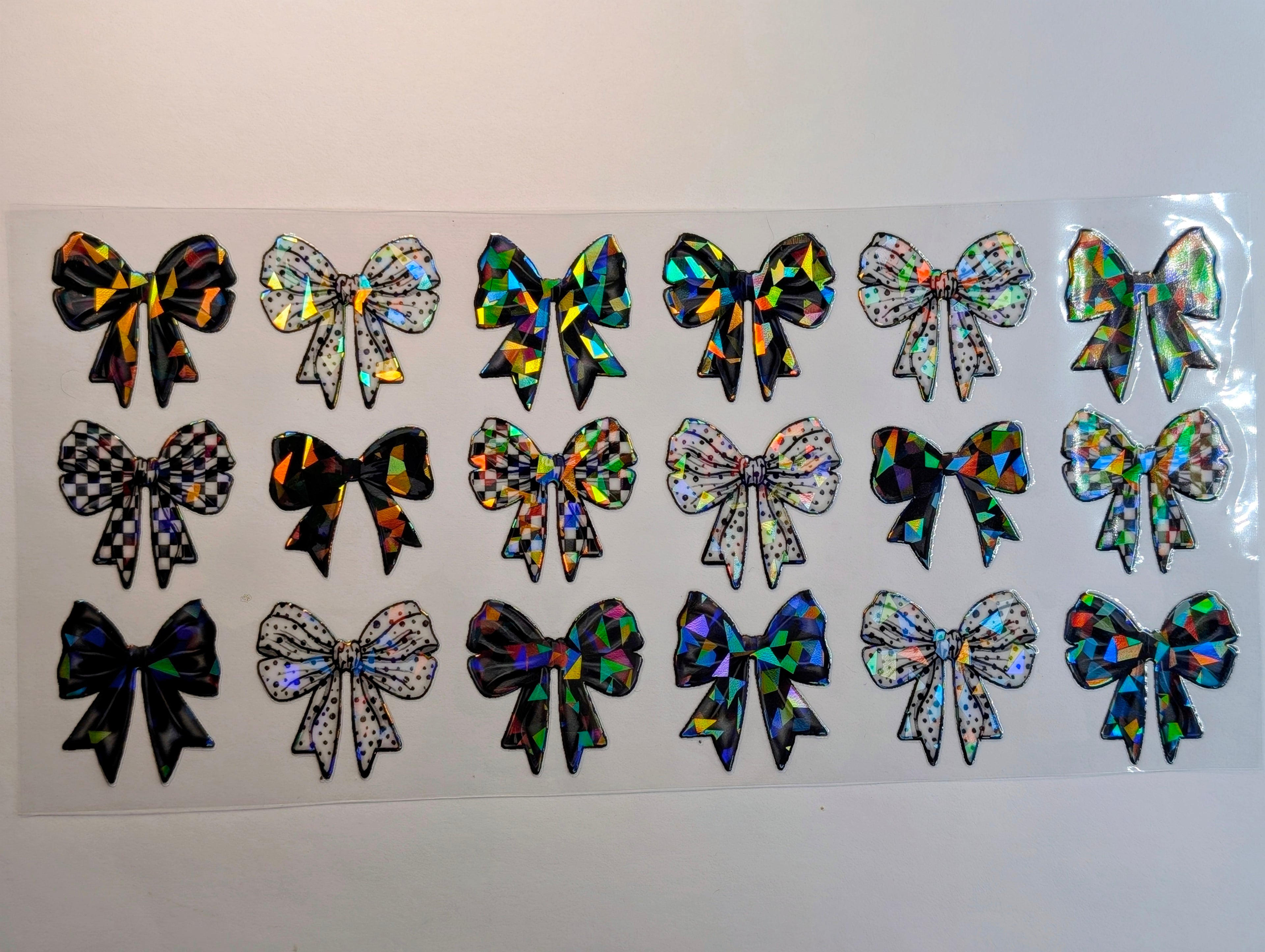 Bows Black#9 Holographic