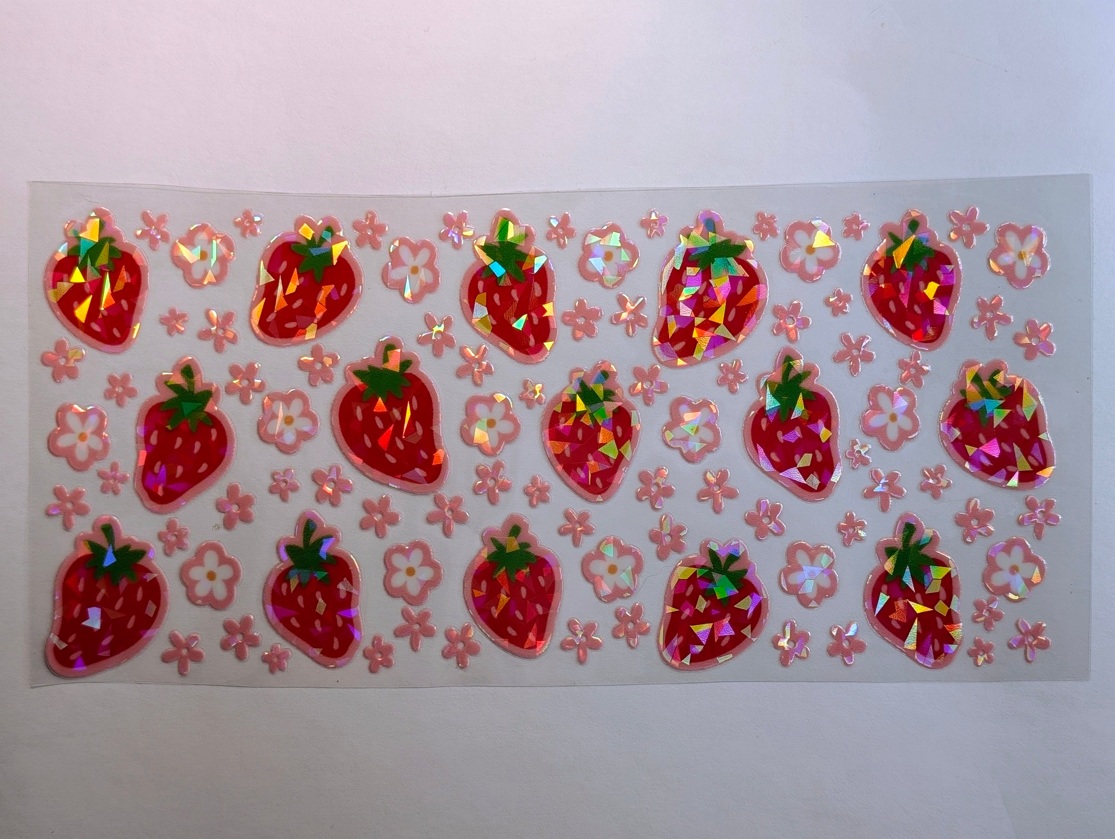 Fruits strawberries #6 holographic