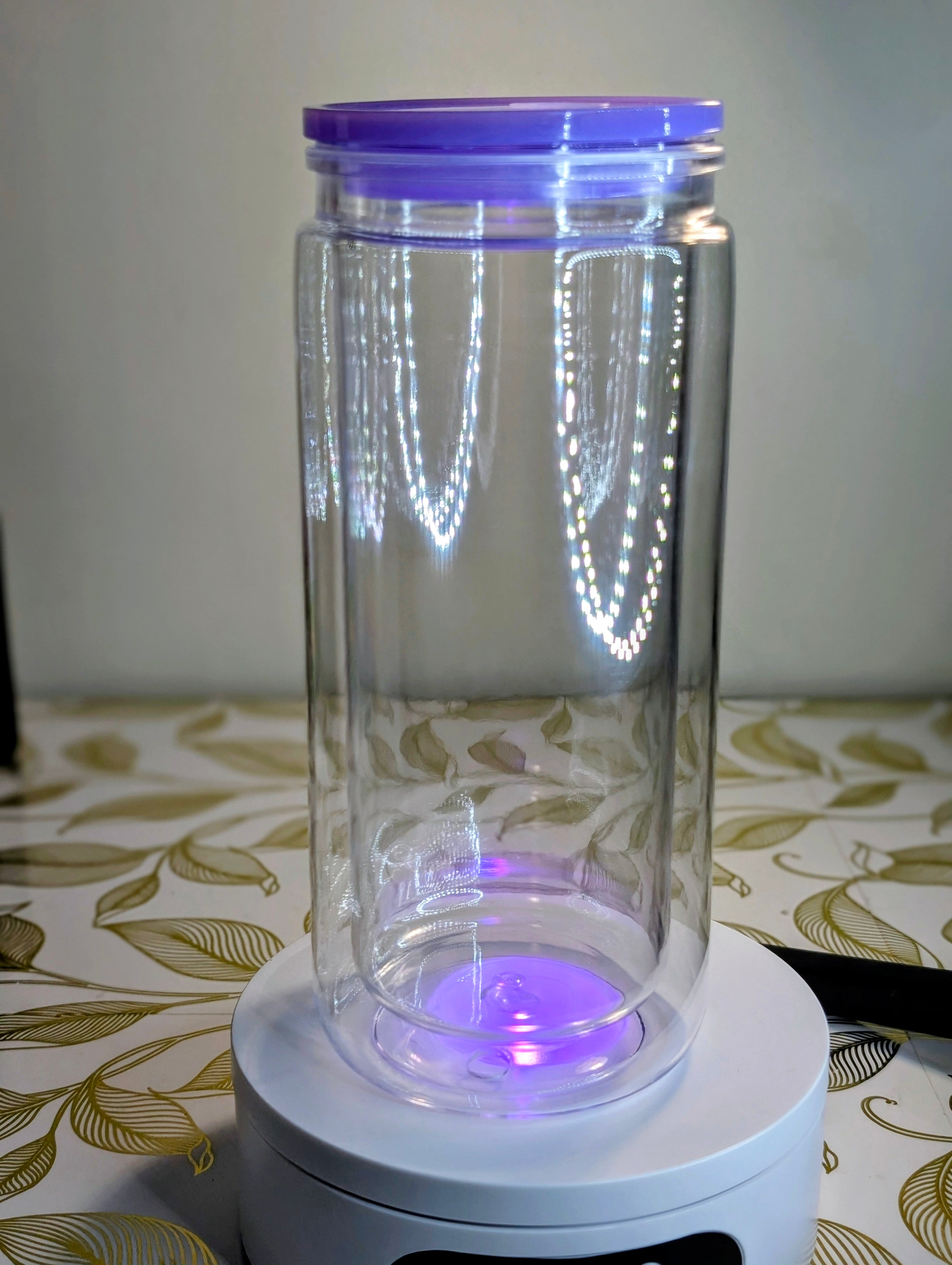 20 oz Acrylic Purple lid