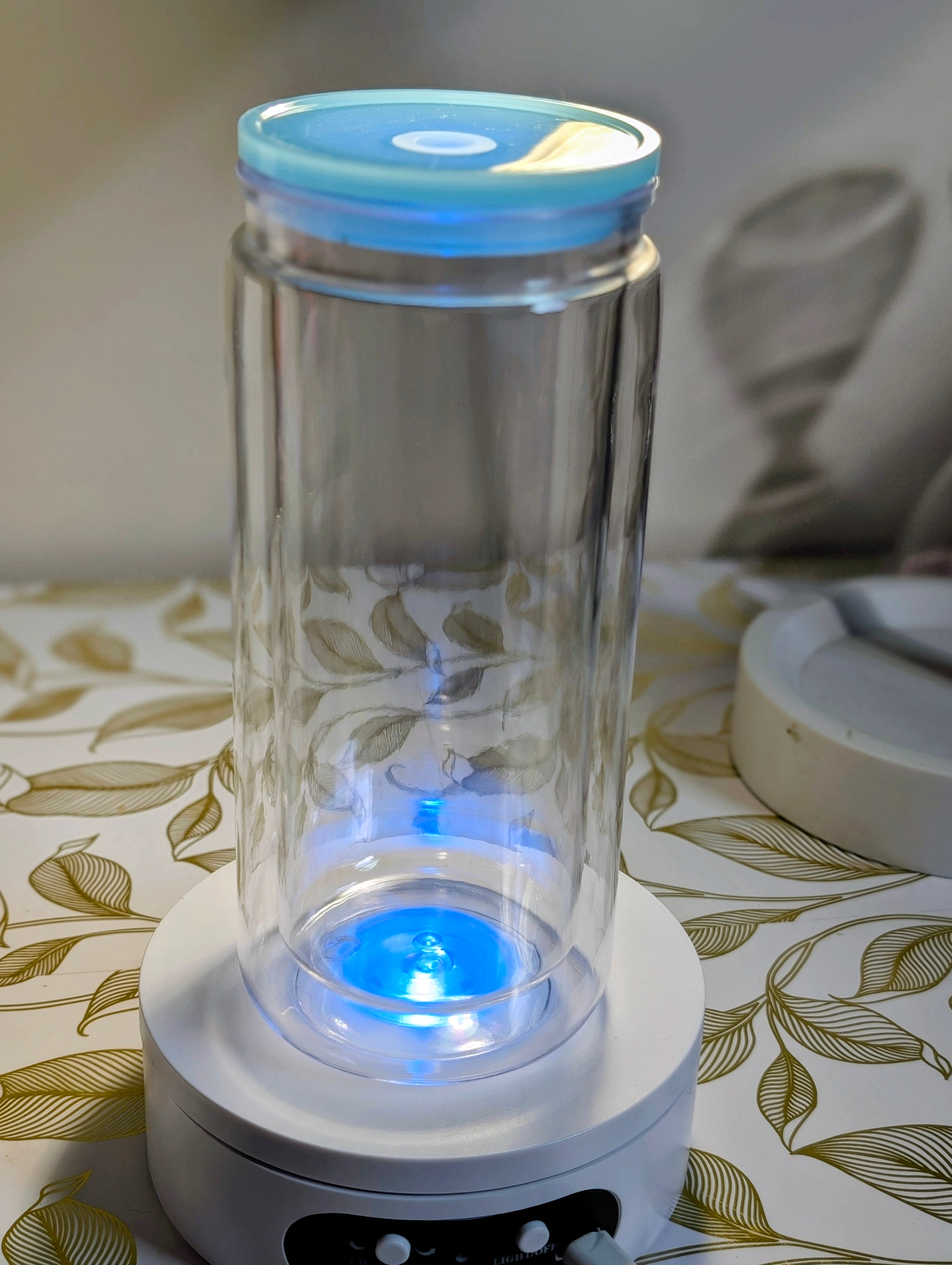 20 oz Acrylic Blue Lid