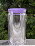 16 oz Acrylic Purple lid