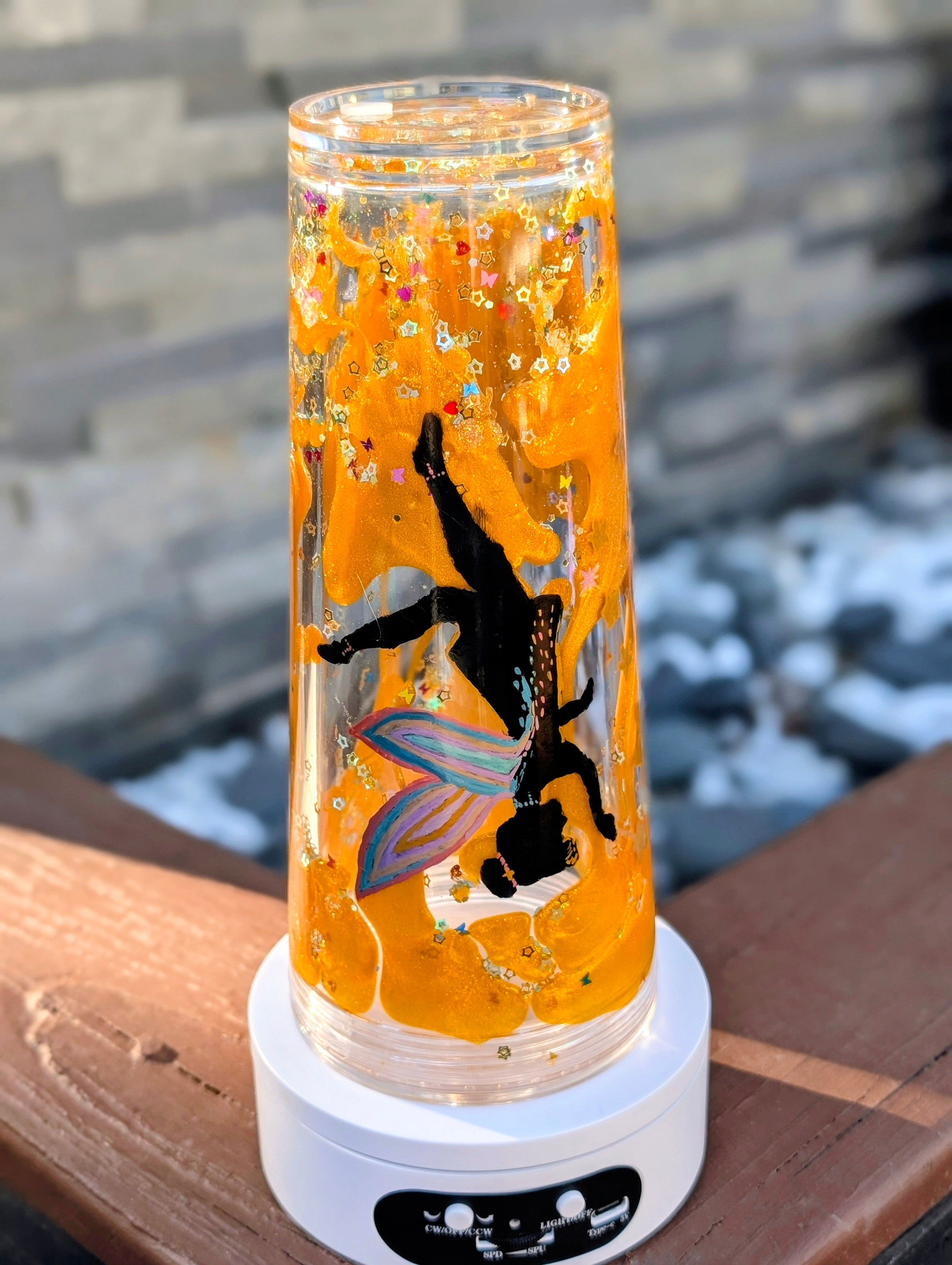 Hand Painted Fairy 24oz