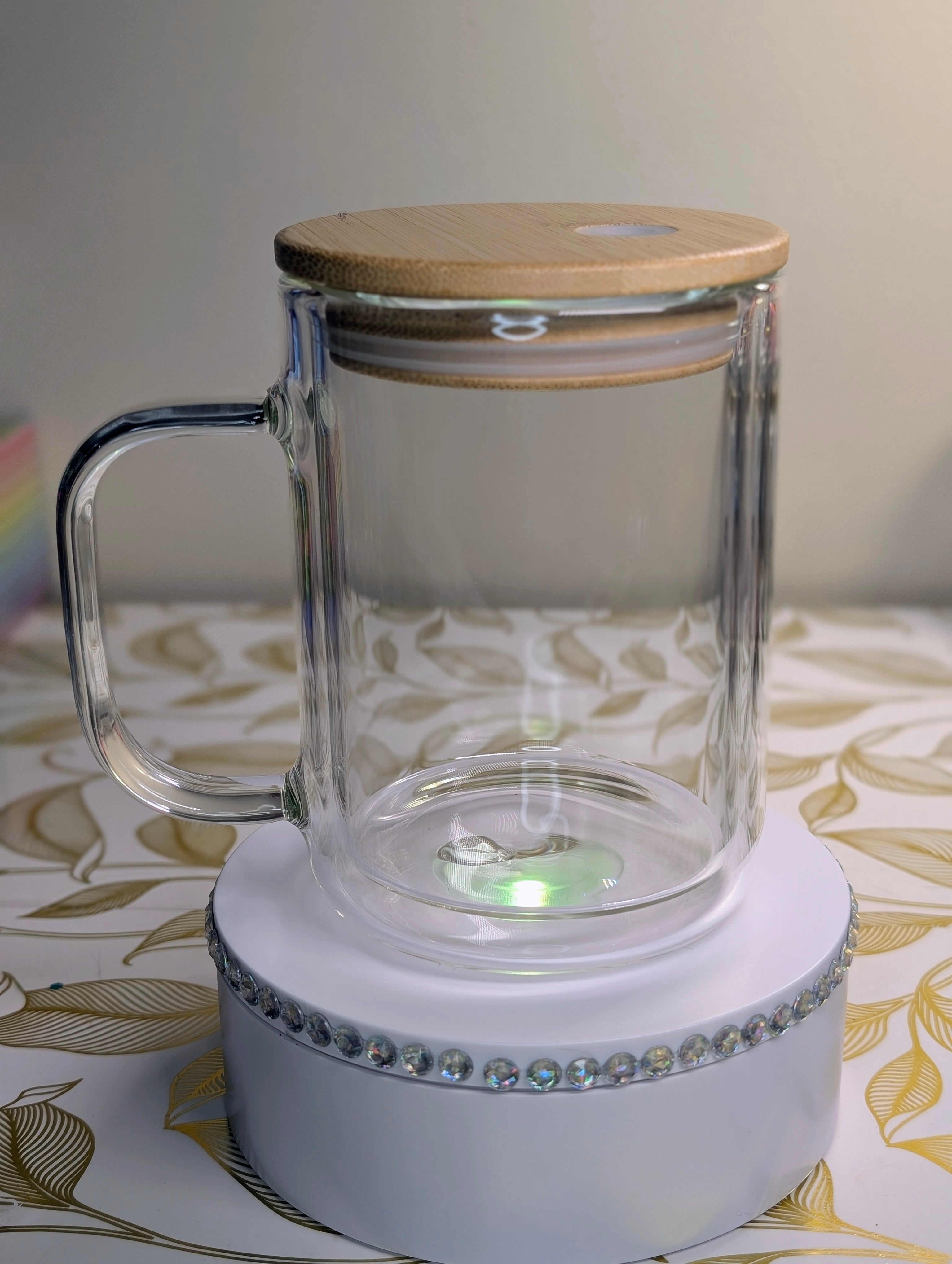 15 oz Glass Mug