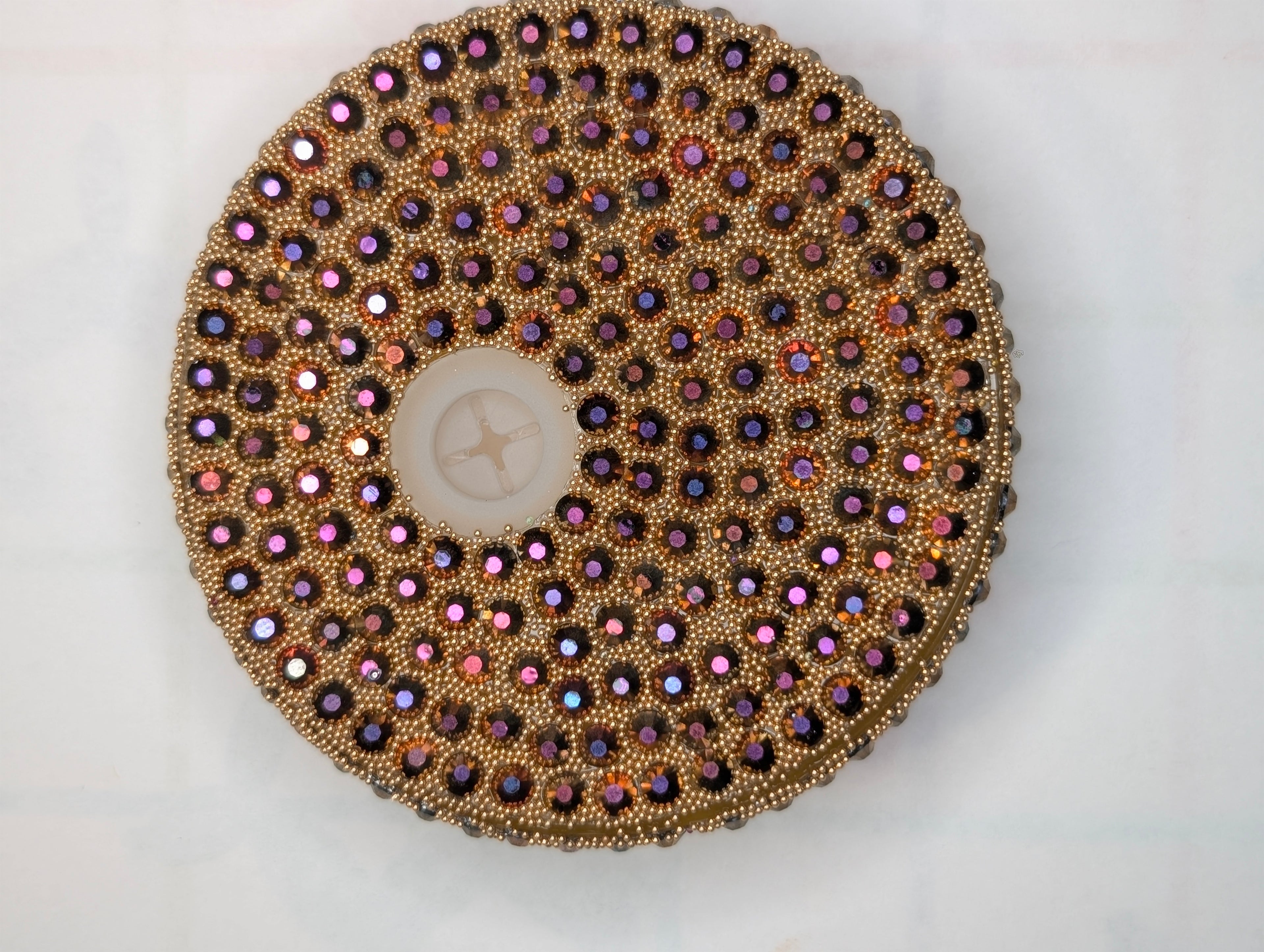 Copper - Rhinestone Lid